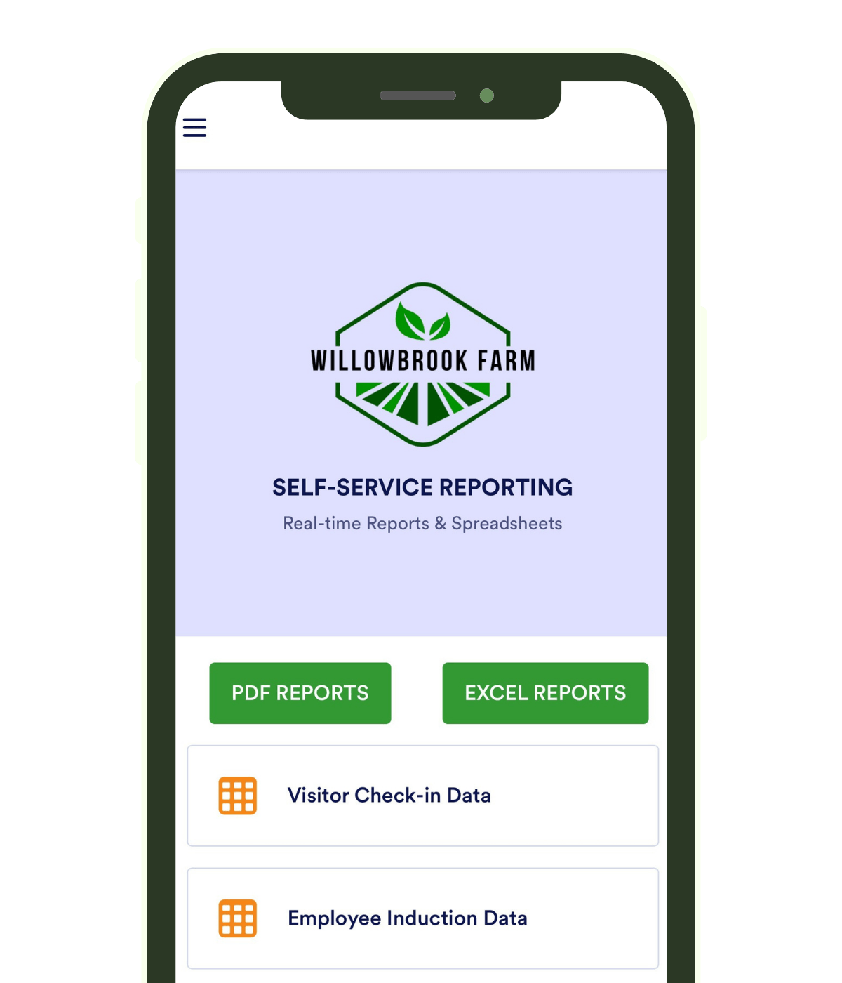 SELF SERVICE REPORTING