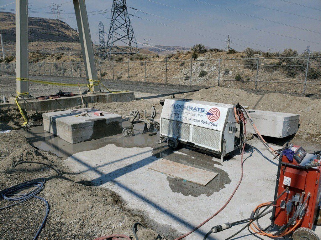 Construction equipment for concrete — Vancouver, WA — Accurate Concrete Cutting