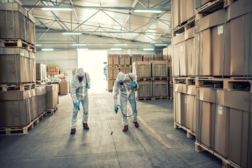 Workers Wearing Protective Gear — Howell Township, MO — West Plains Termite & Pest Control