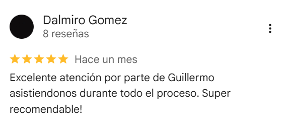Reseña de Dalmiro Gomez, cinco estrellas,