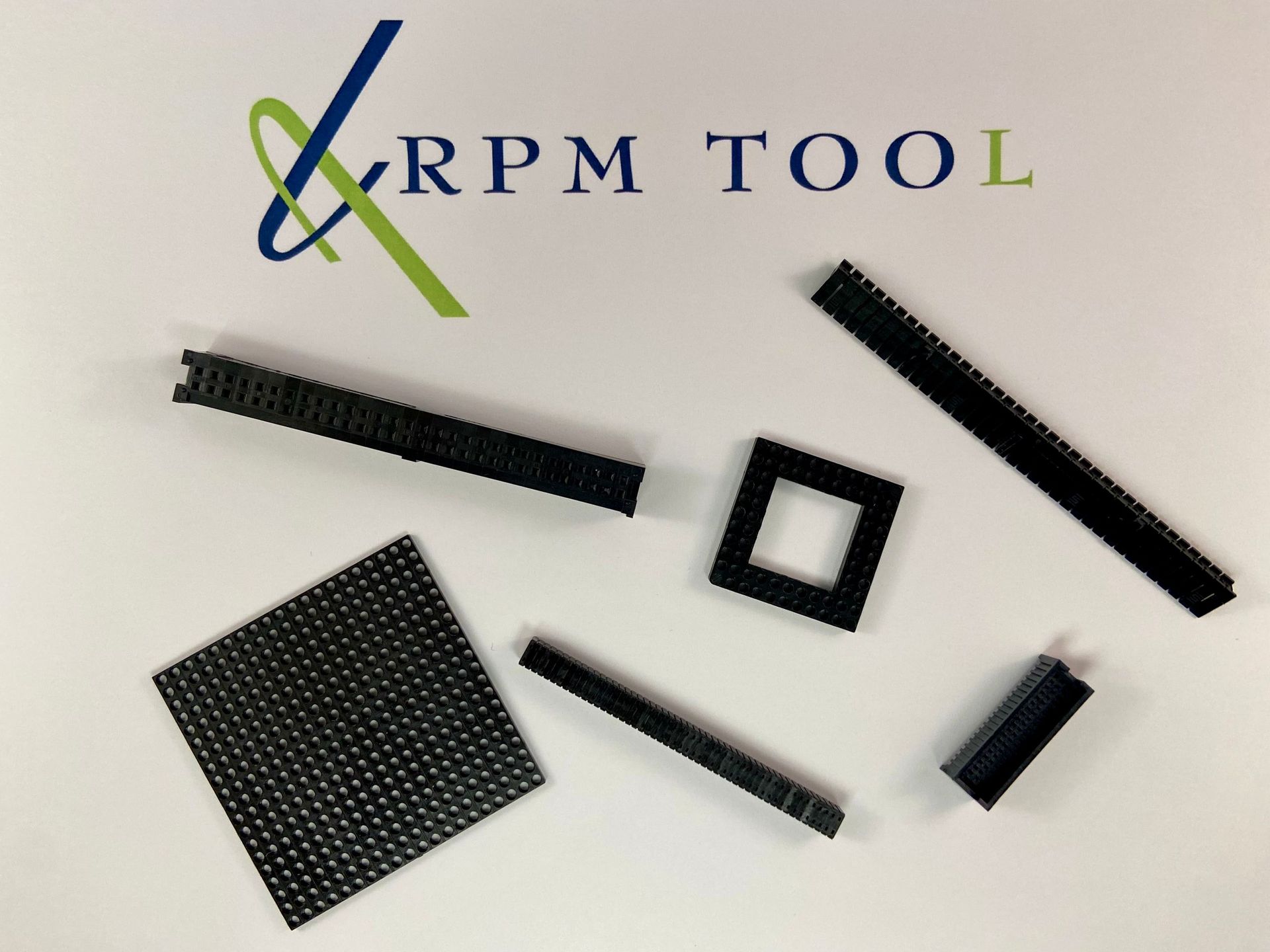 Black custom parts; RPM Tool logo.