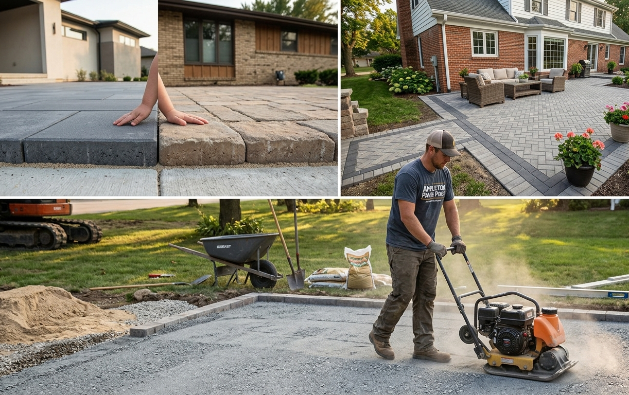 Paver Patio Installation Appleton