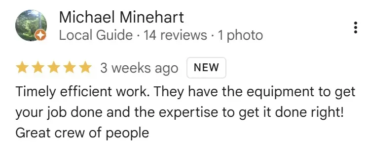 Authentic 5 Star Google Review for Urban Renovations