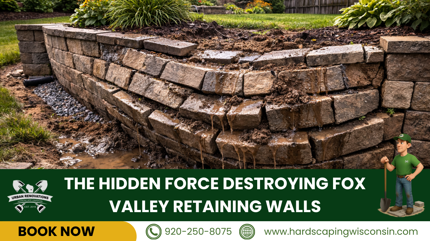 The Hidden Force Destroying Fox Valley Retaining Walls
