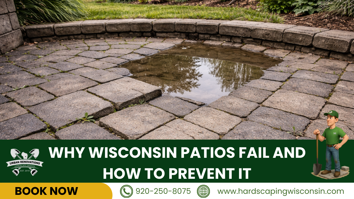 Why Wisconsin patios fail and how to prevent it