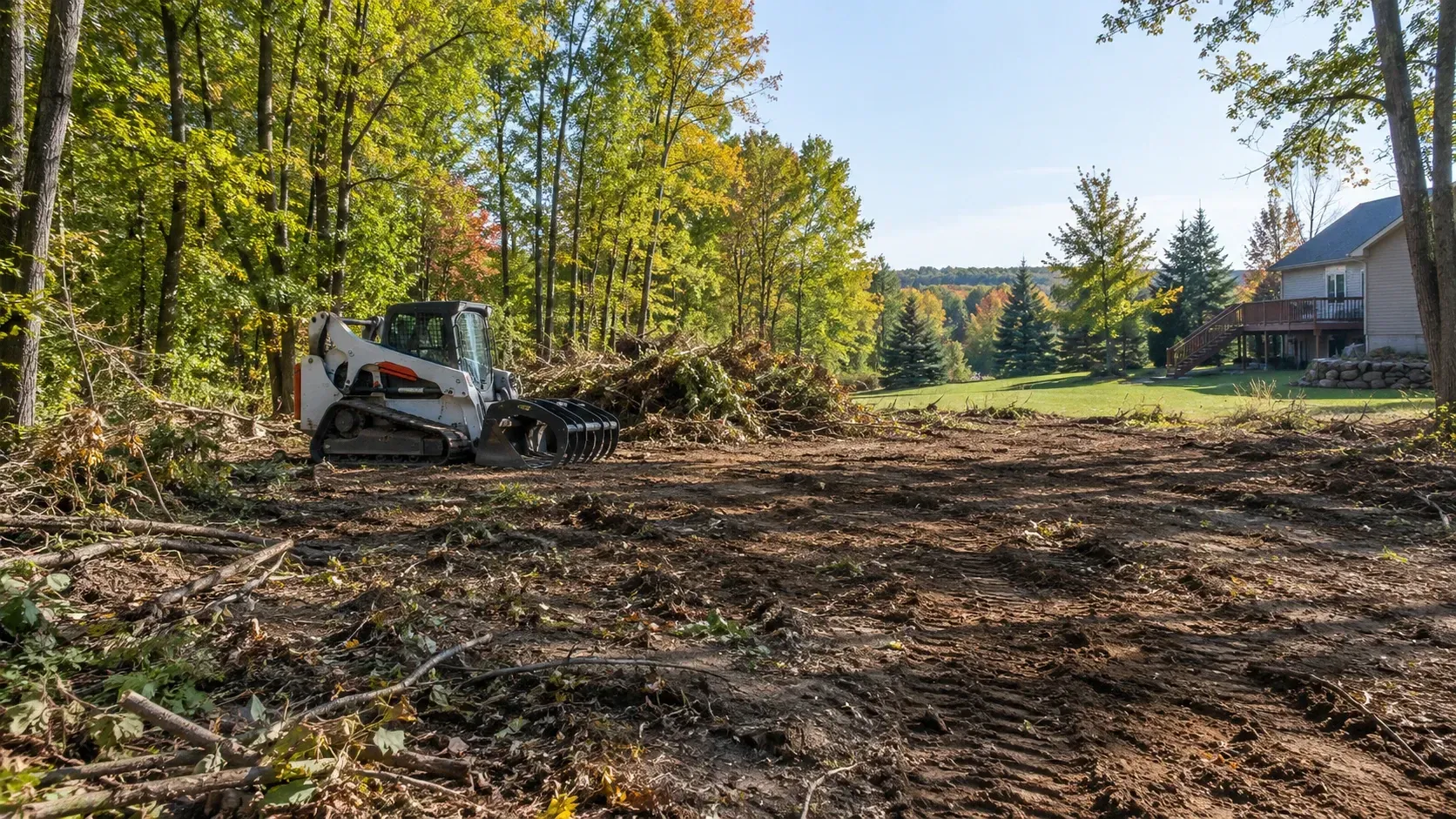 land clearing sturgeon bay