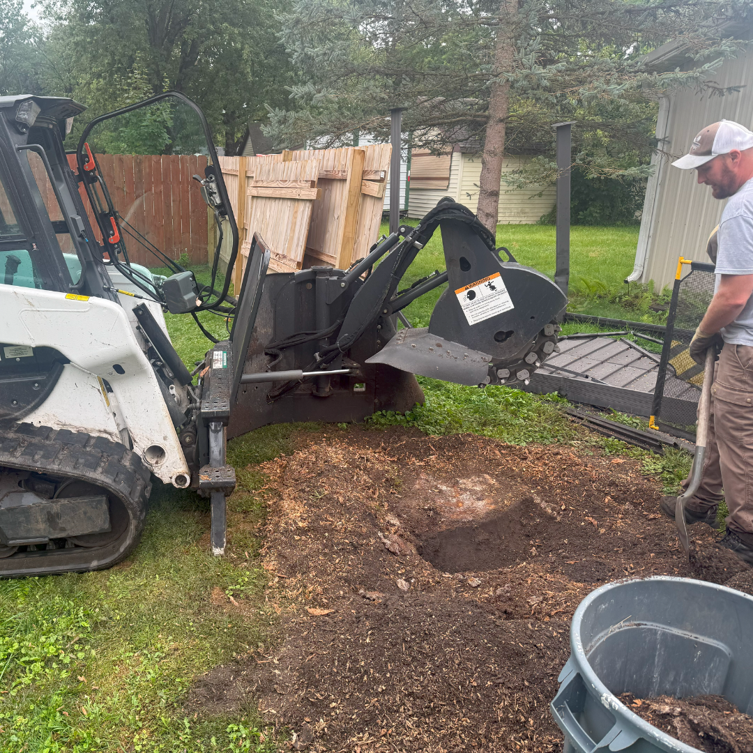 landscaping project