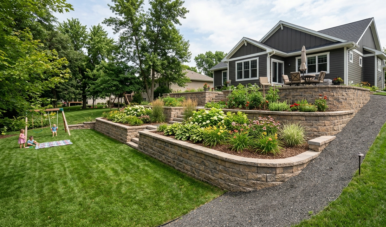 retaining wall Appleton