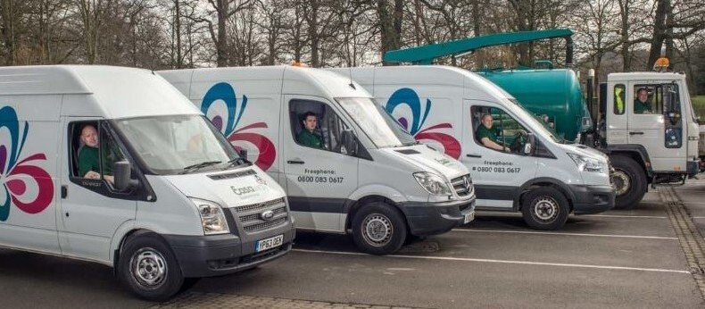 fleet of vans