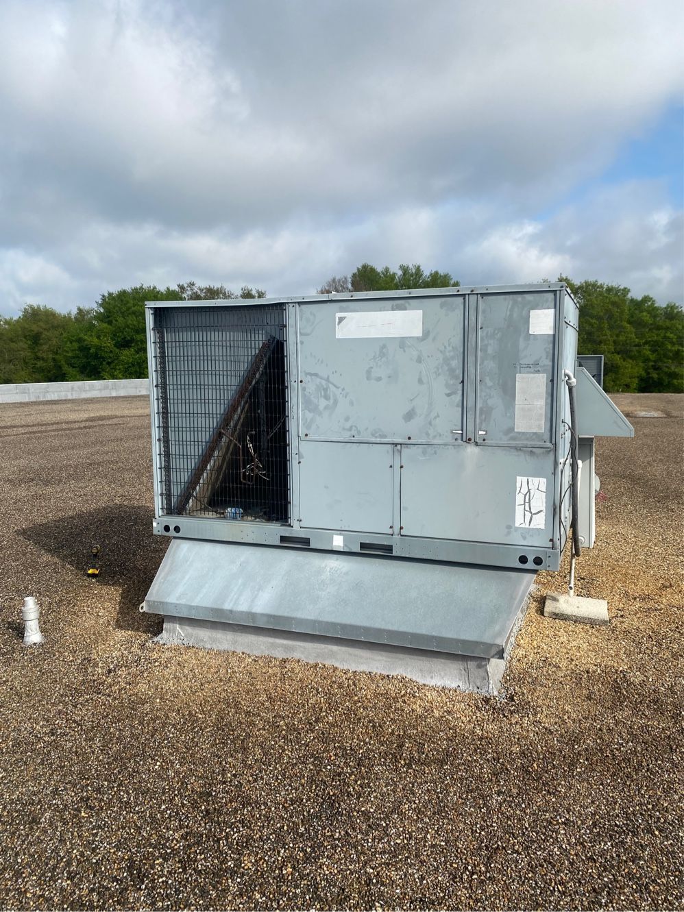 Commercial heating units installed by Air Rescue.
