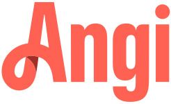 The Angi logo, featuring the word