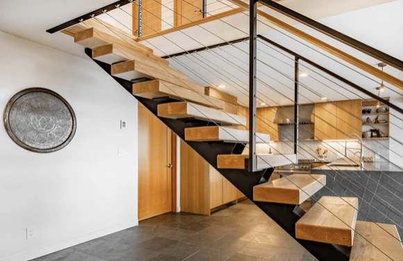 floating staircase