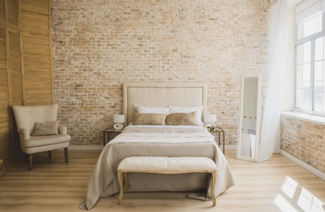 modern minimalistic bedroom