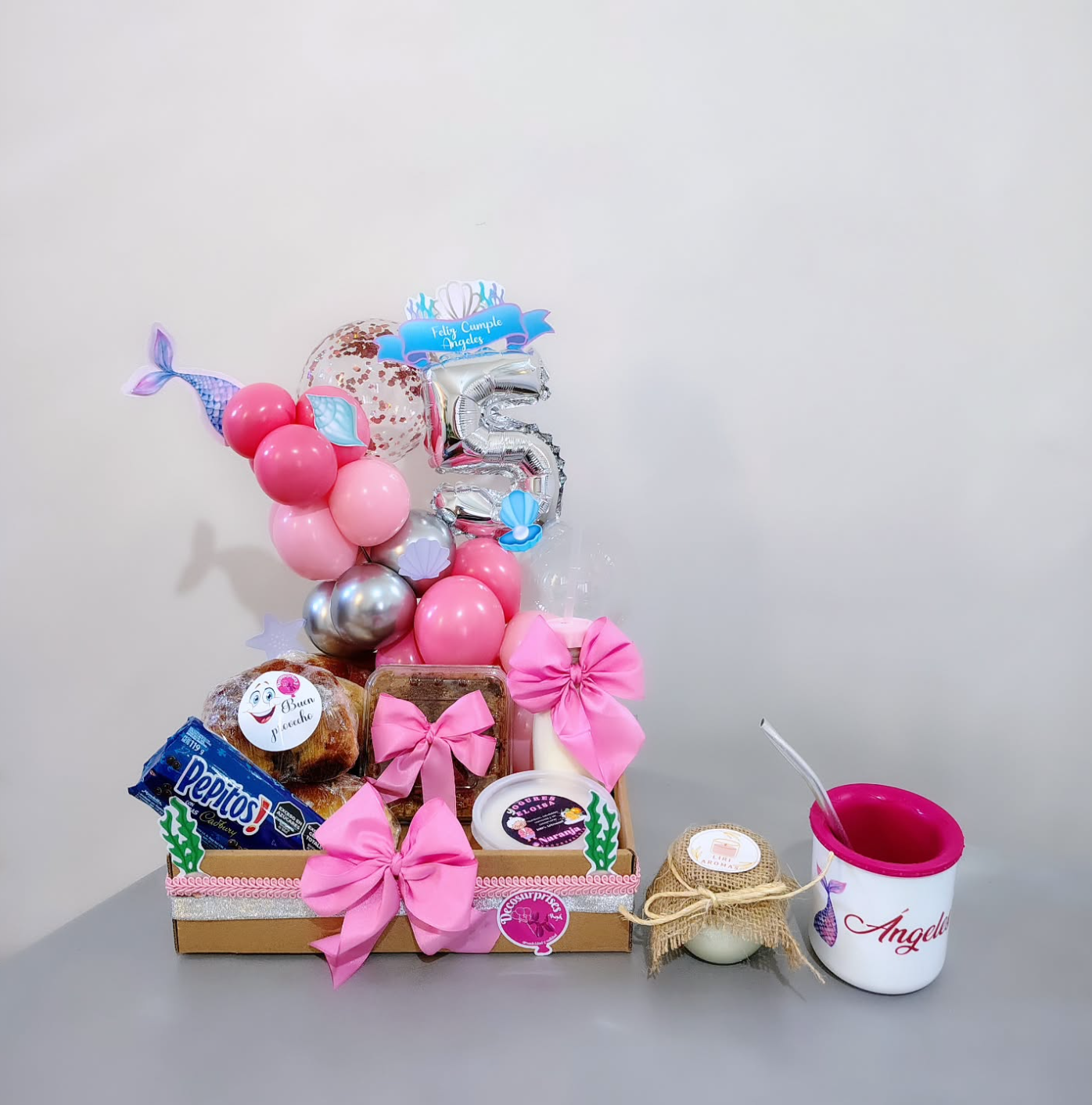 decoración con globos 