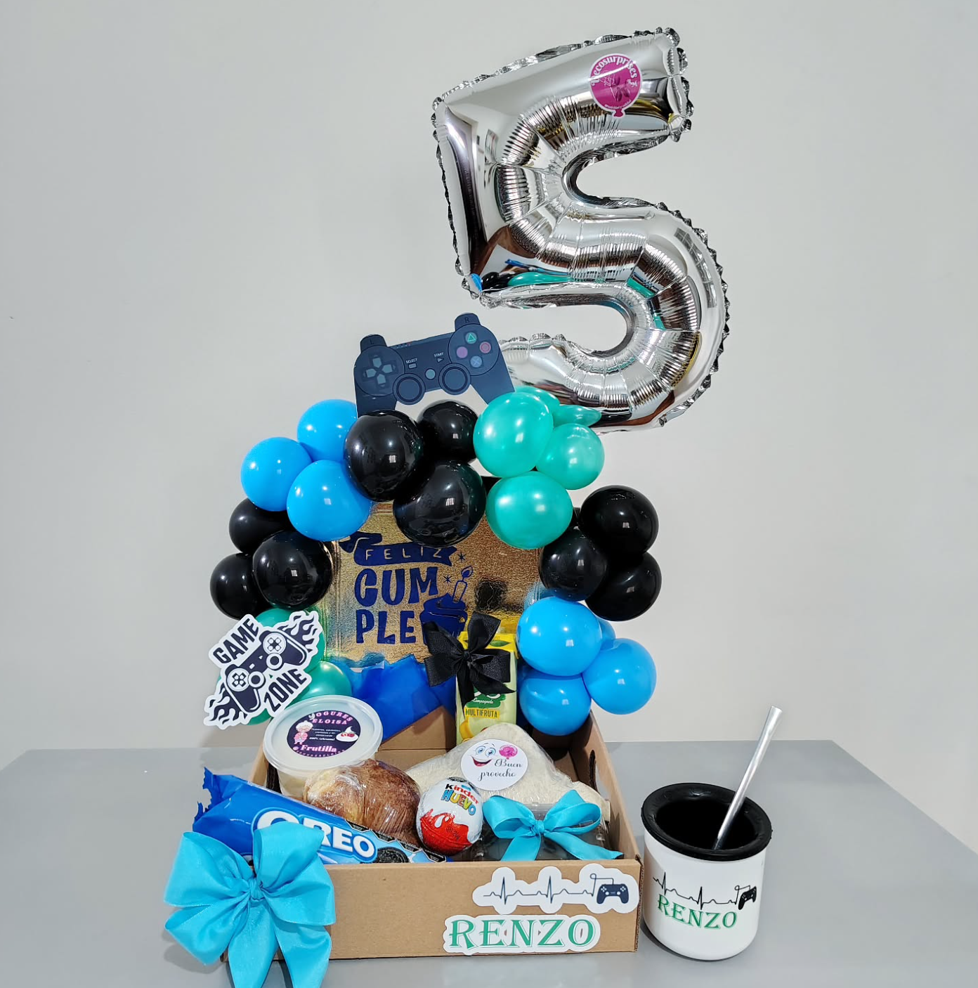 decoración con globos 