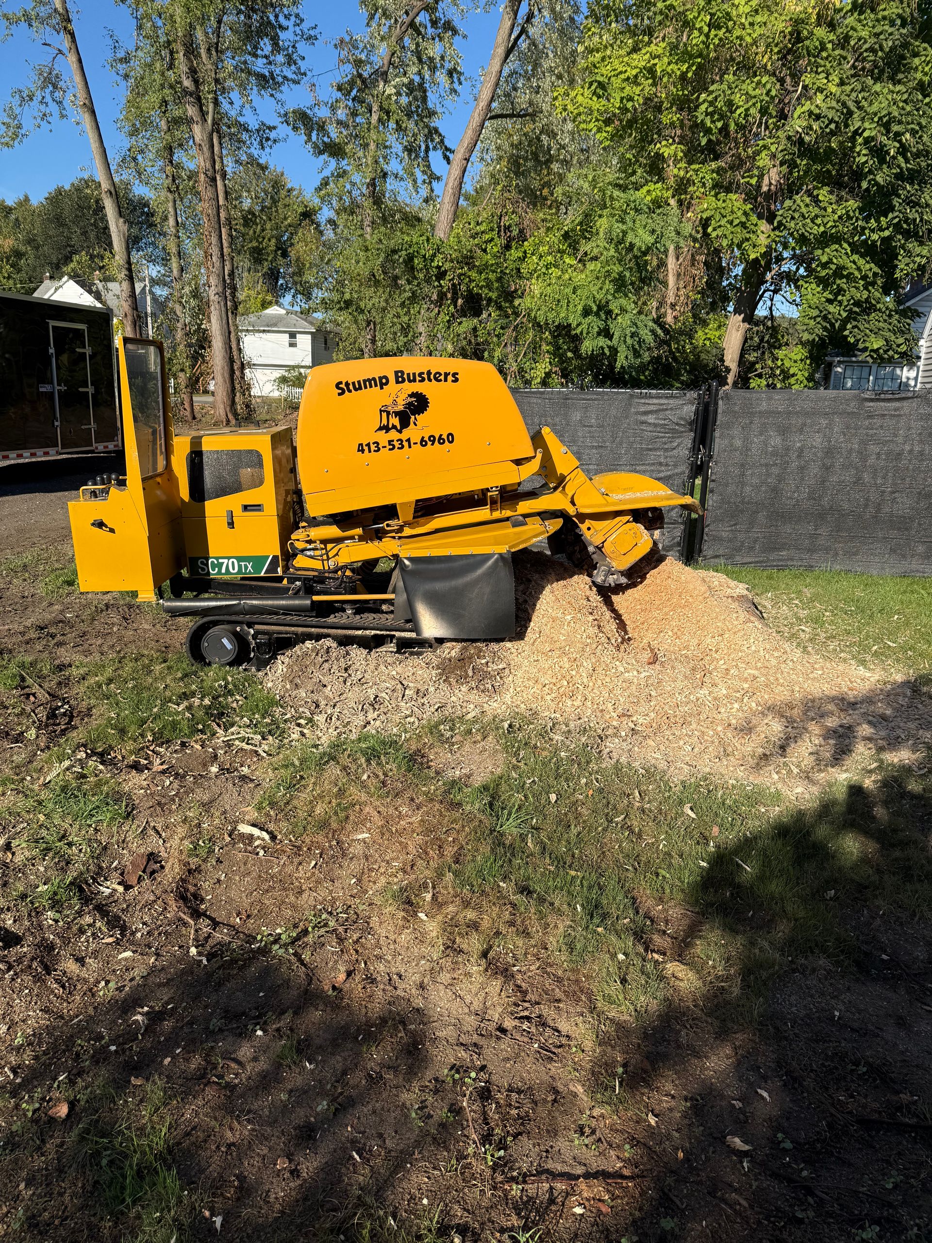 Stump Grinding Services | Stump Busters | Western MA