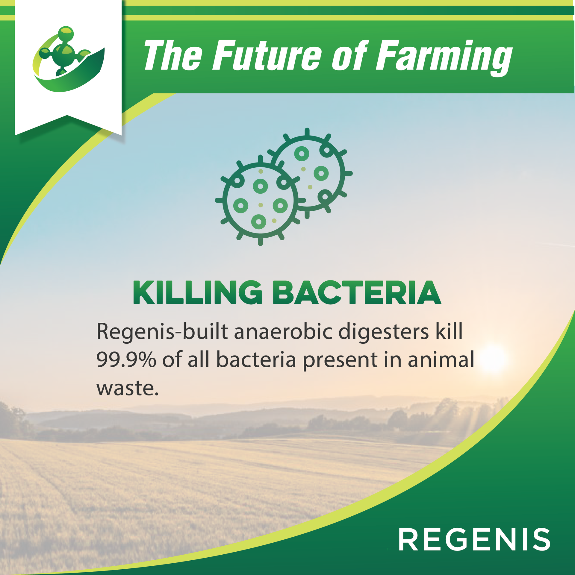 Branded social media demonstrated how digesters benefit dairy farms.