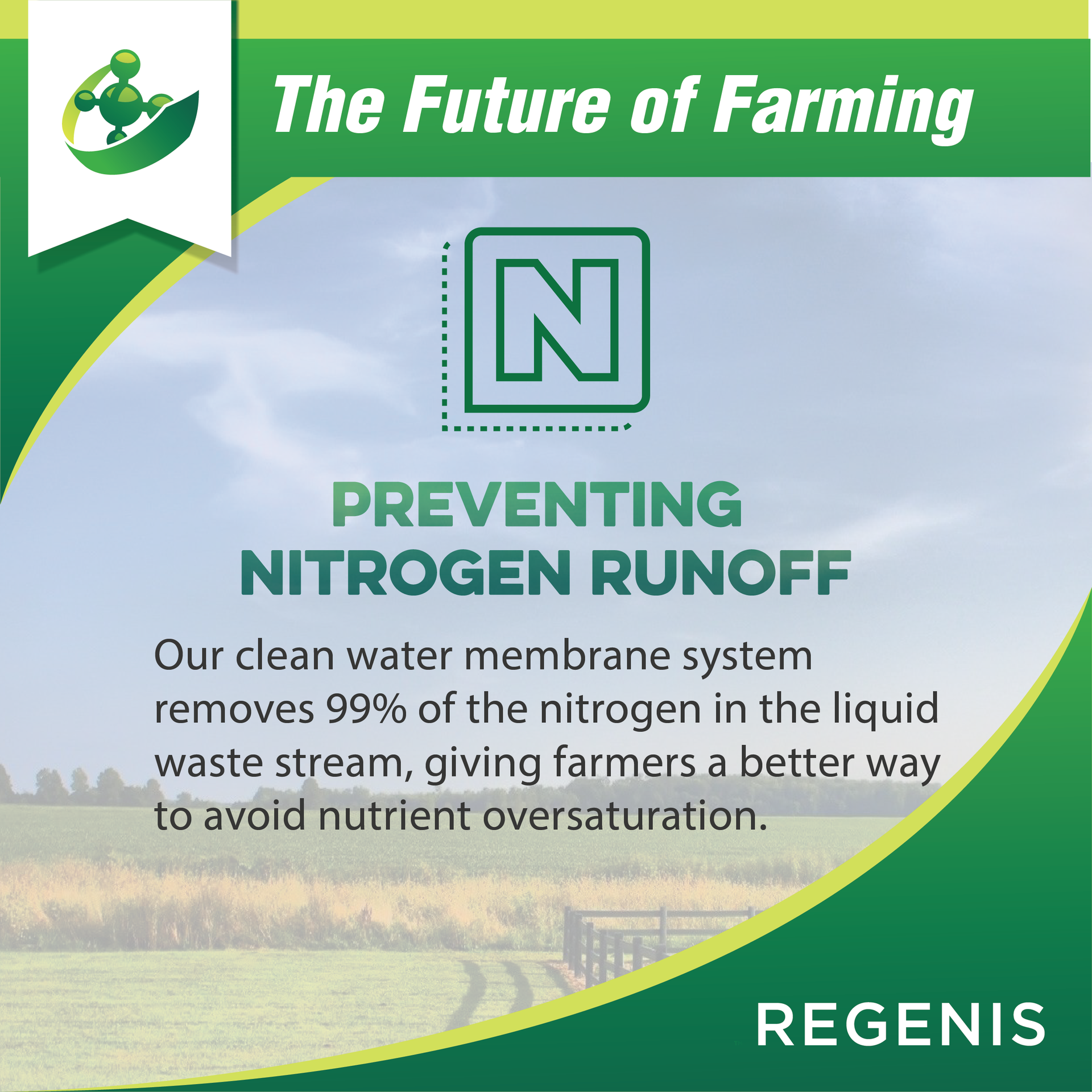 Branded social media targeting one of dairy farmers biggest problems: nitrogen runoff into nearby waterways.