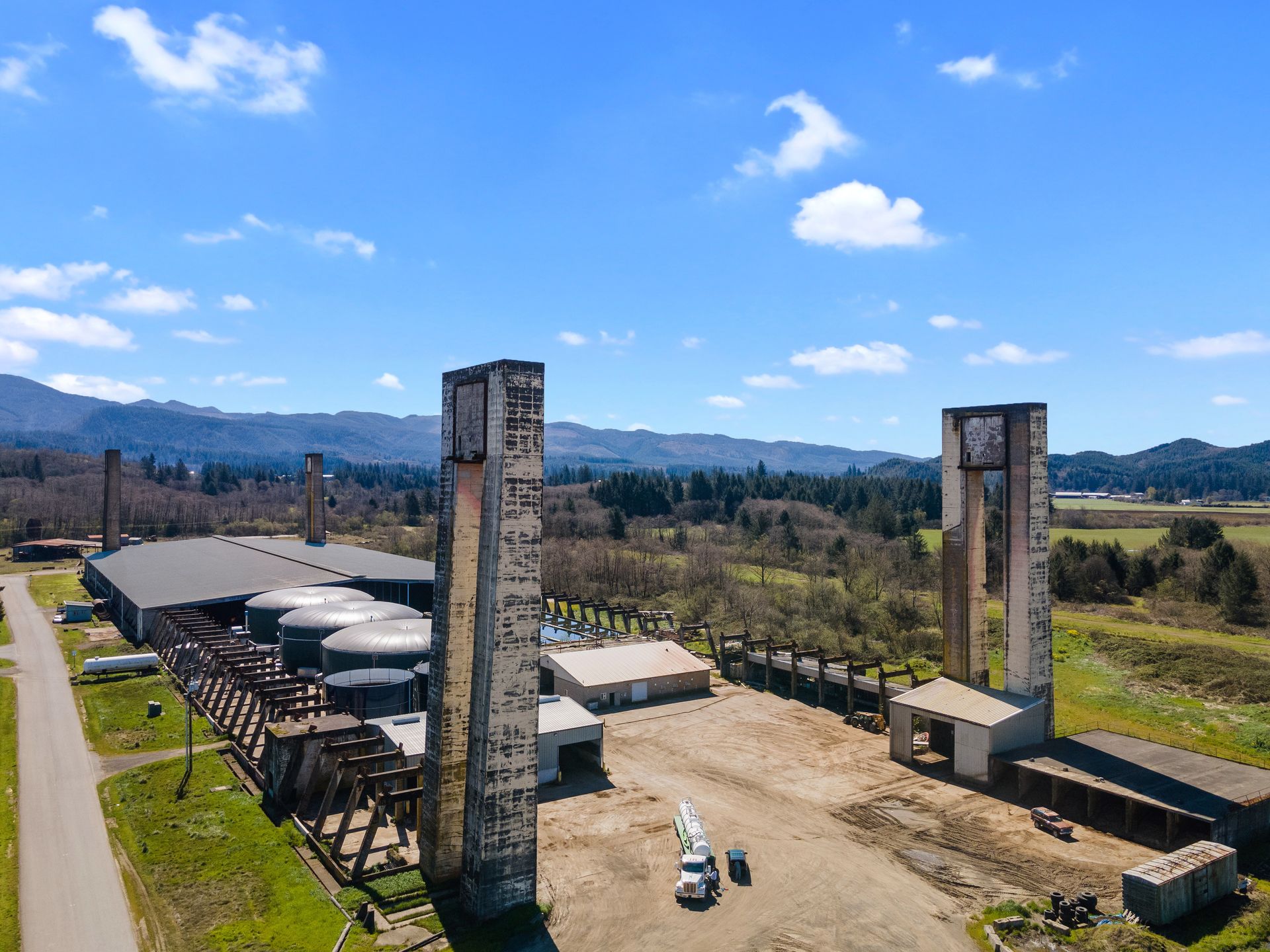 Regenis operated this Oregon anaerobic digester.