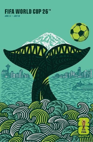 Seattle World Cup 2026 Logo