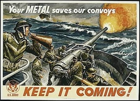Recycling can once again become a patriotic duty.