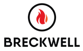 Breckwell logo with a red flame inside a black circle above the brand name