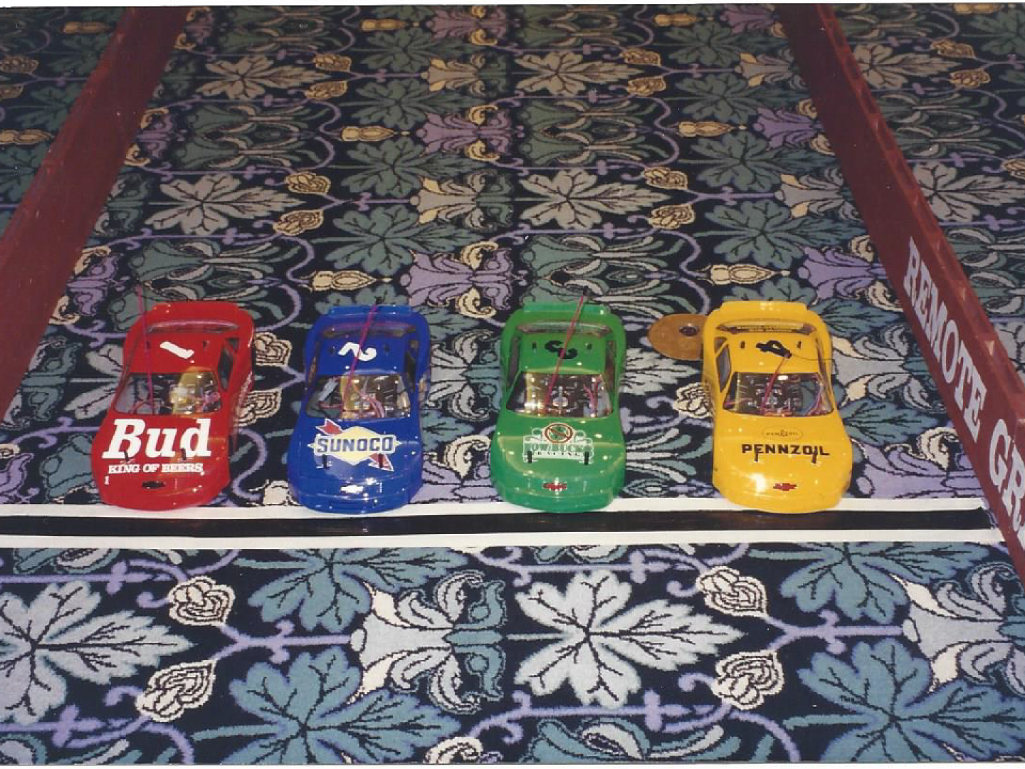 Remote control racing cars 