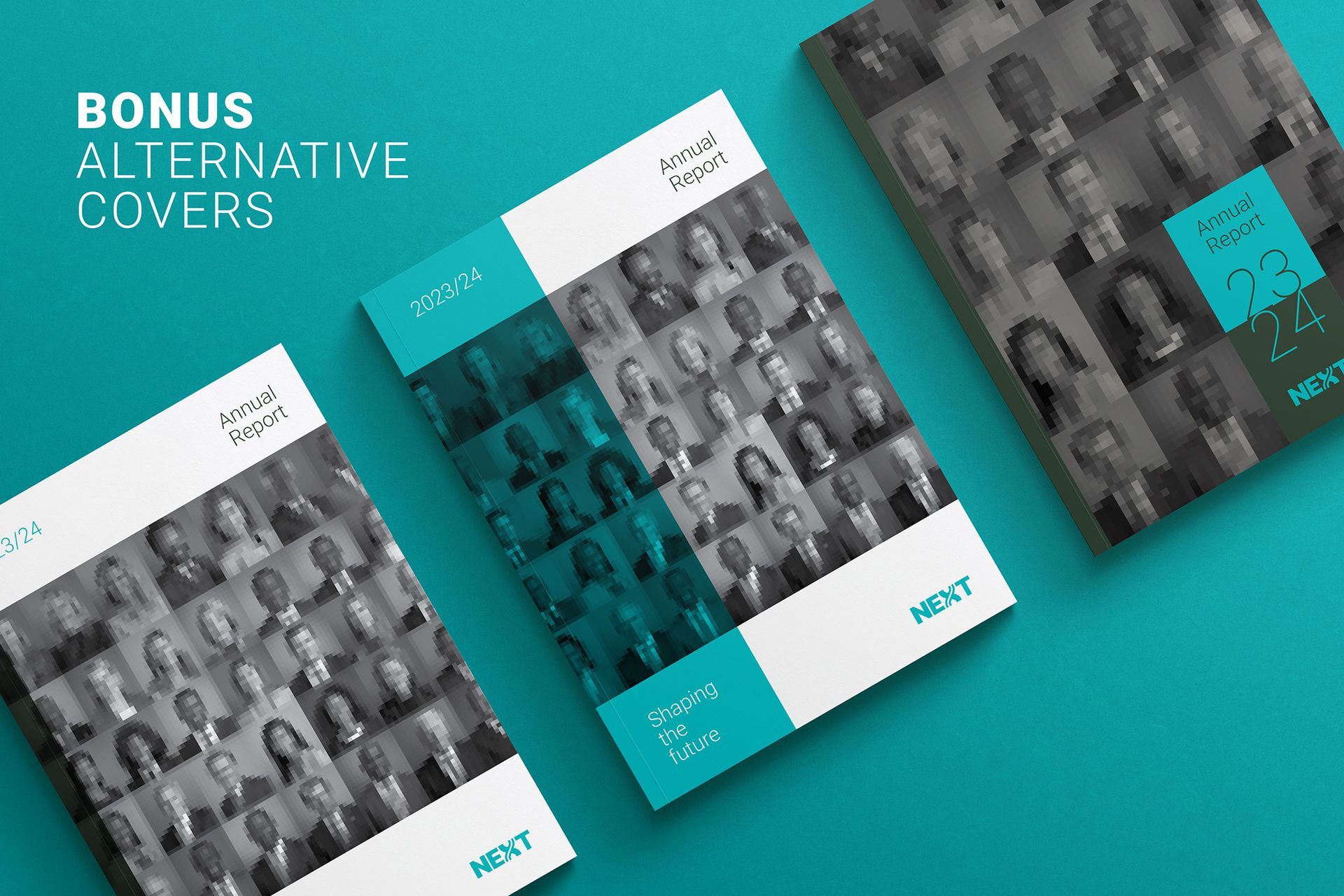 NEXT Annual Report Template Alternative Covers