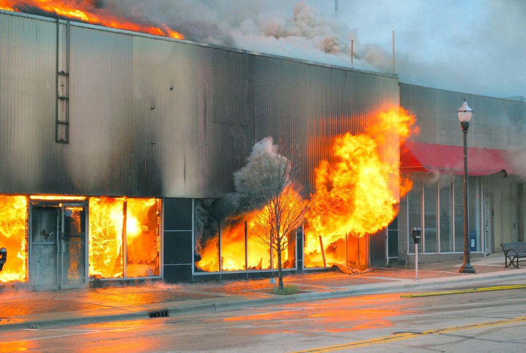 Smoke and soot damage