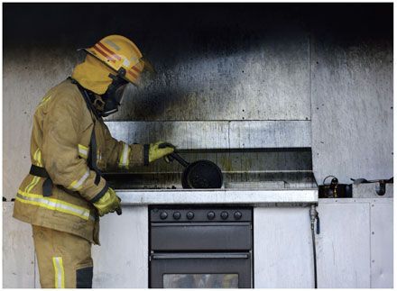 Smoke and soot damage