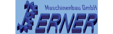 ein blaues Logo für eine Maschinenbau-Gesellschaft