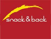 Das Logo für Snack & Back