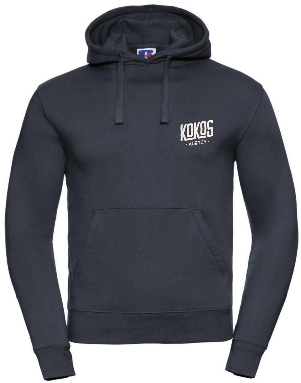 Hoodie siv
