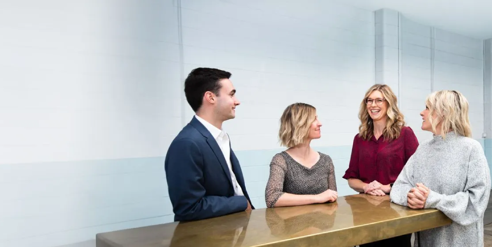 a team of mansfield and co recruitment agency