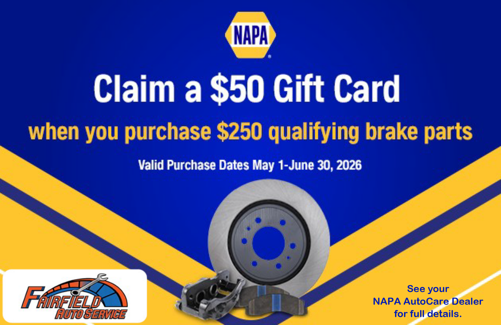 special offer | Fairfield Auto Service