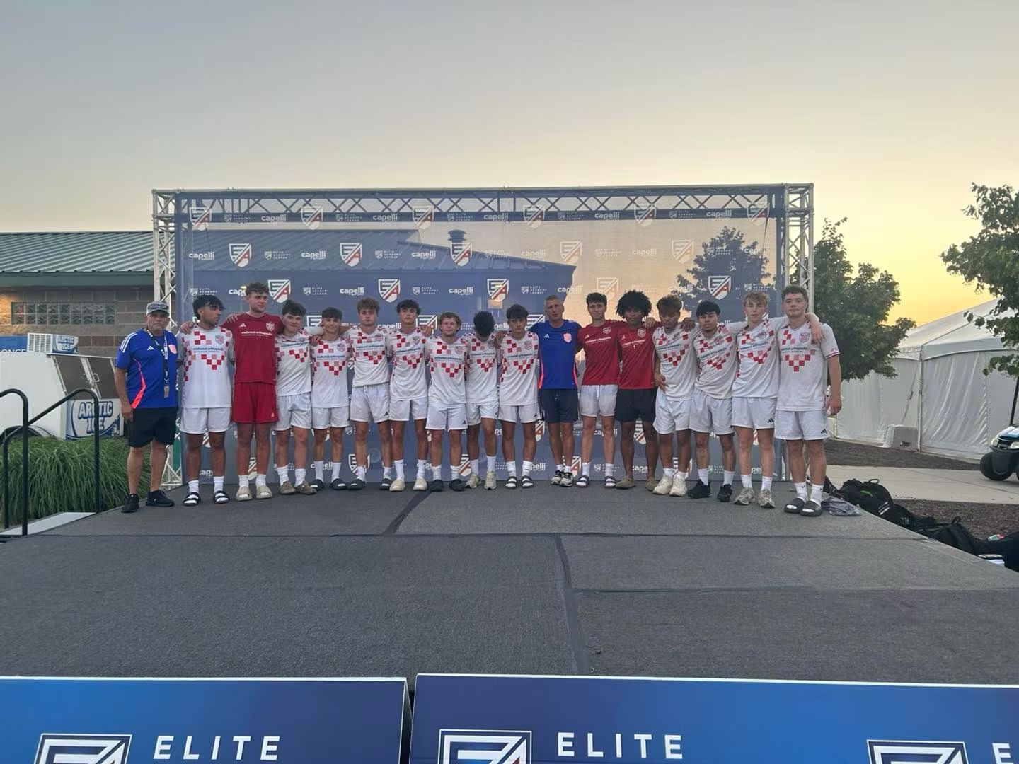 Croatian Eagles Soccer Club team picture