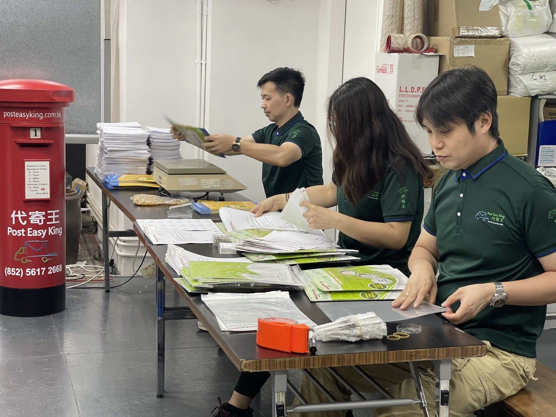 One Stop Shop Lettershop Services: Packaging and Bundling, Post Office Mailers Sorting, Letters Sorting and Inserts Matching, Addresses Labeling, Mailers Chopping and more...
