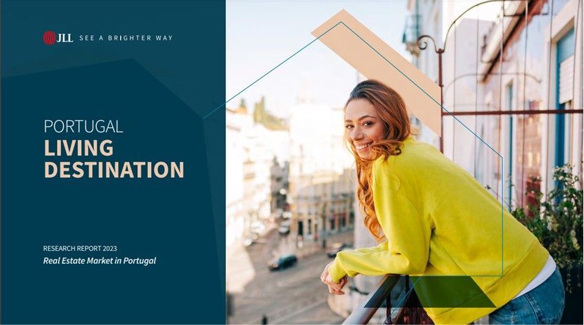 Imagem promocional: Portugal como destino ideal para viver e investir.