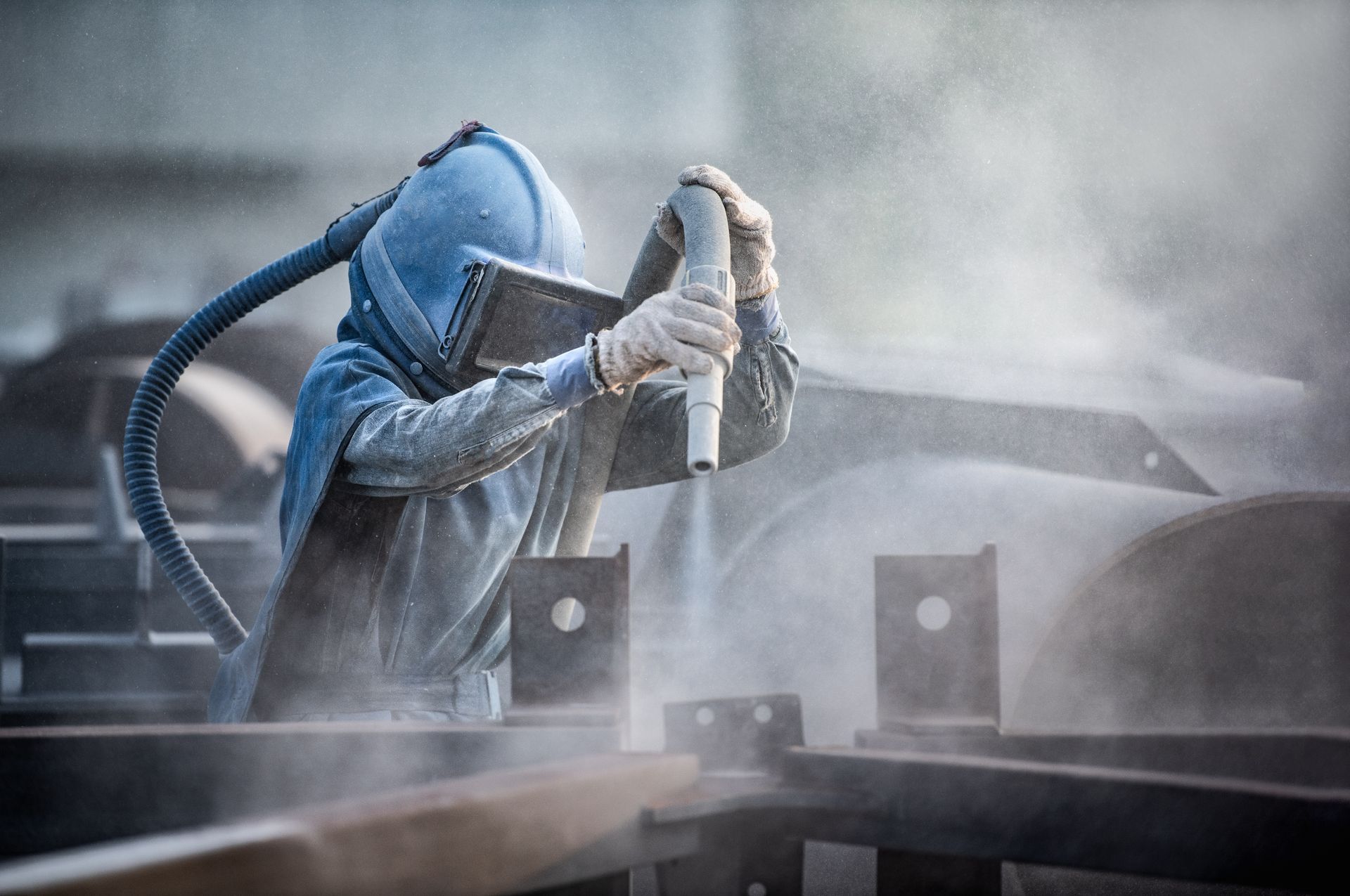 Sand blasting services