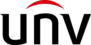 Logo UNV con lettere nere e un arco rosso sopra la U
