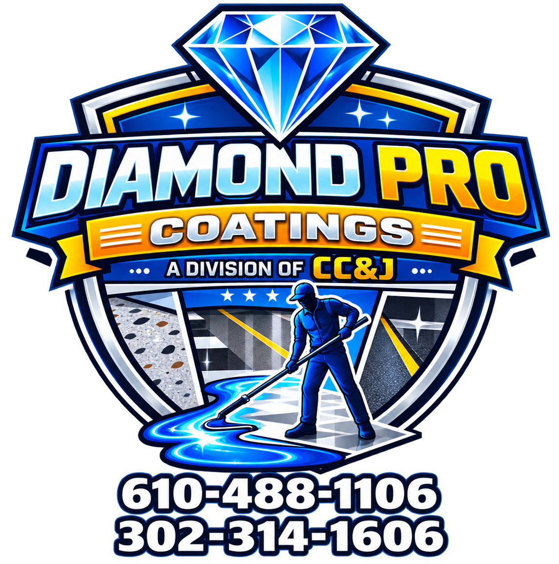 Diamond Pro Coatings, a Division of CC&J logo