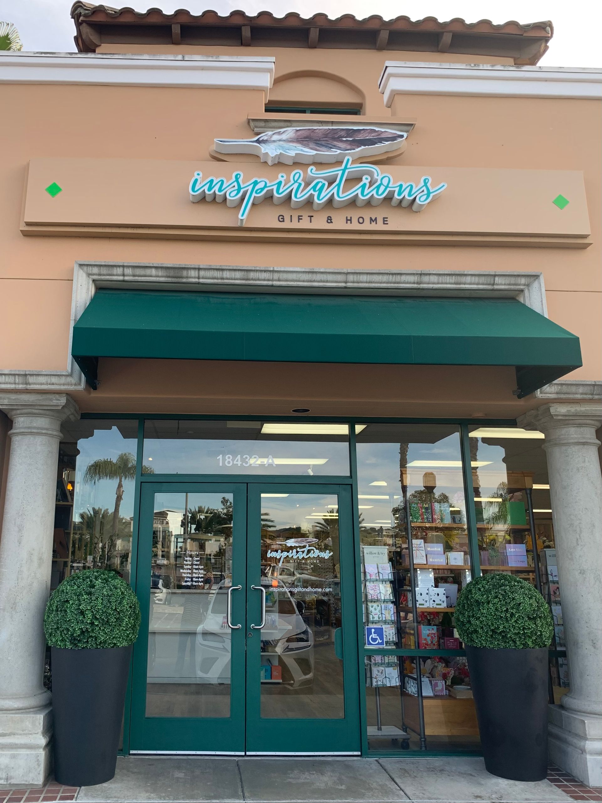 Inspirations Gift & Home store exterior