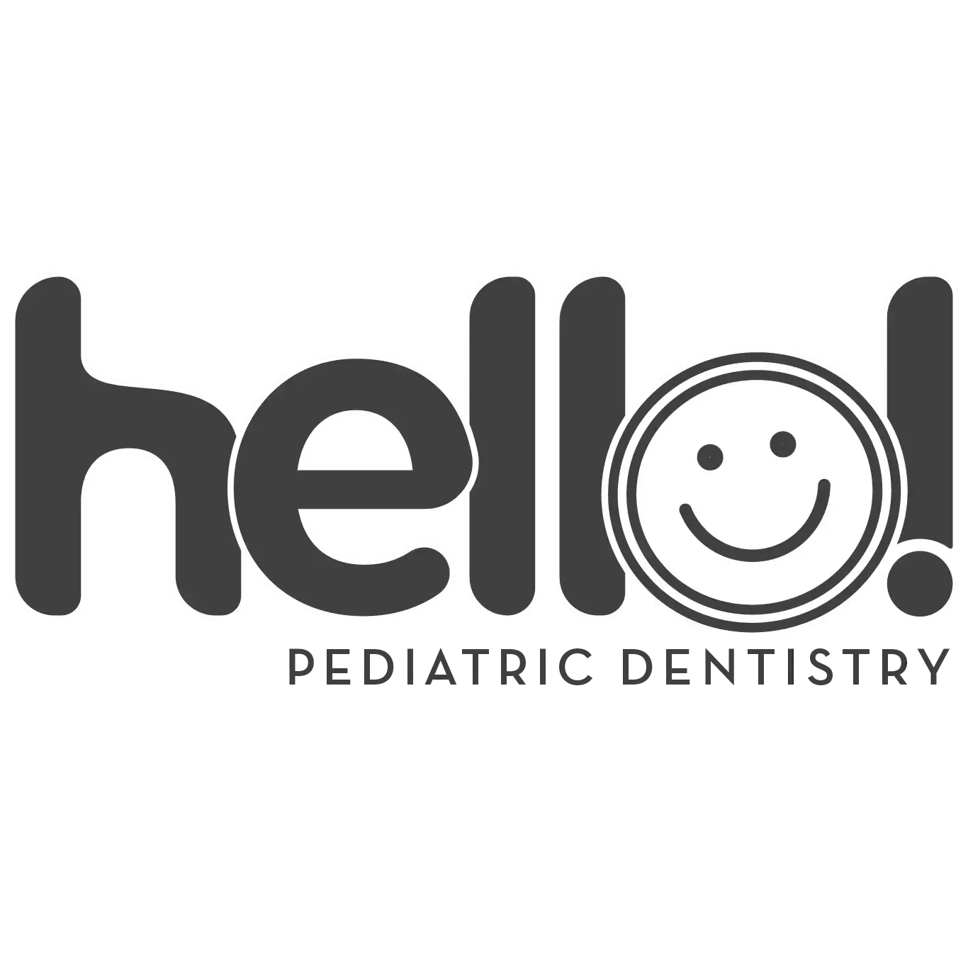Logo for Hello! Pediatric Dentistry featuring the text 