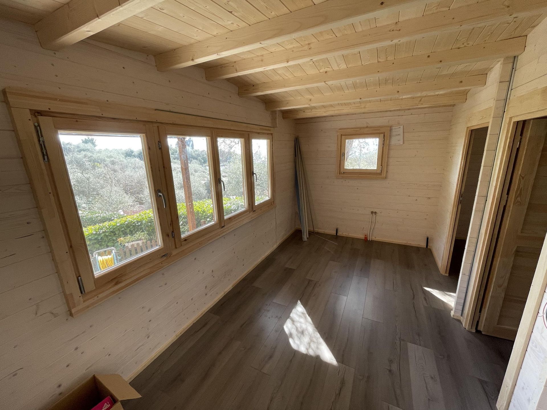 creazione bungalow in legno