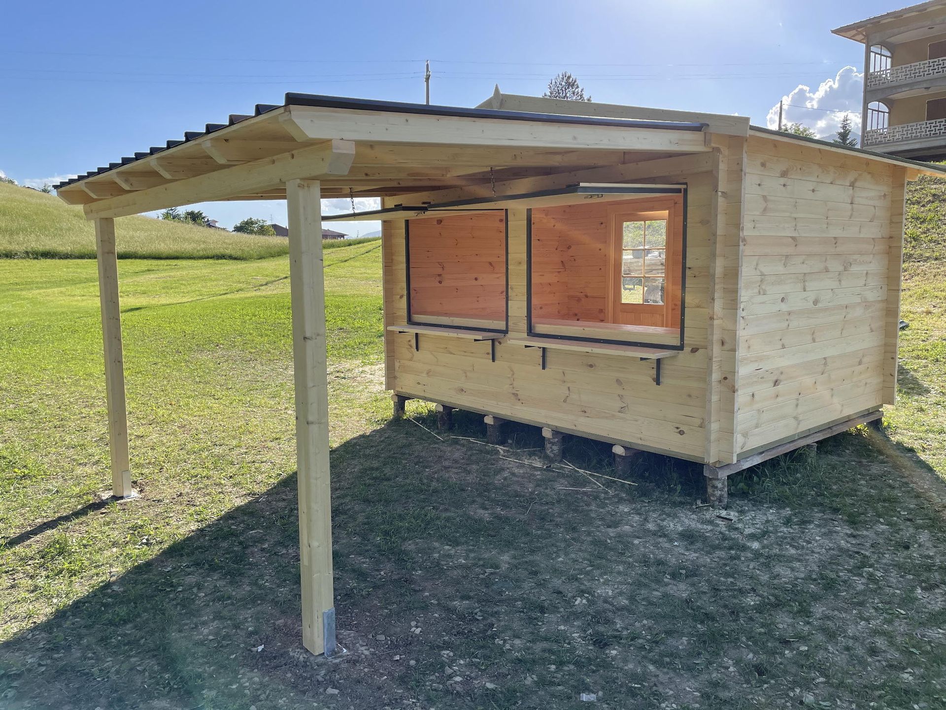 case in legno per attività