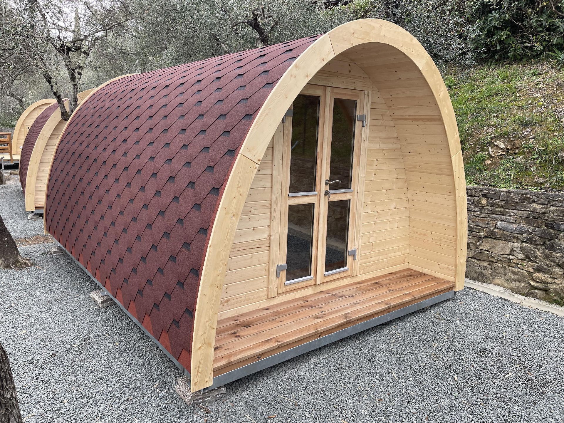 Progettazione pod campeggio