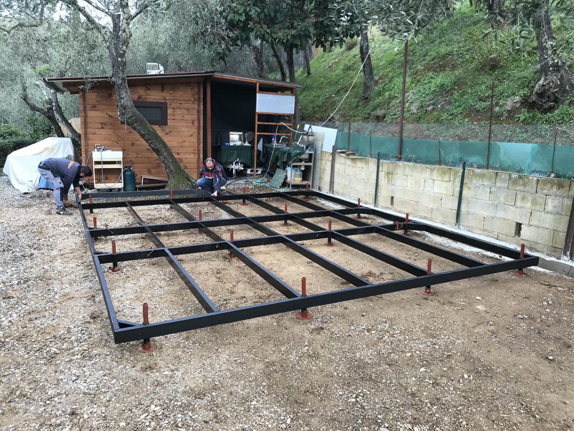 installazioni telai in legno