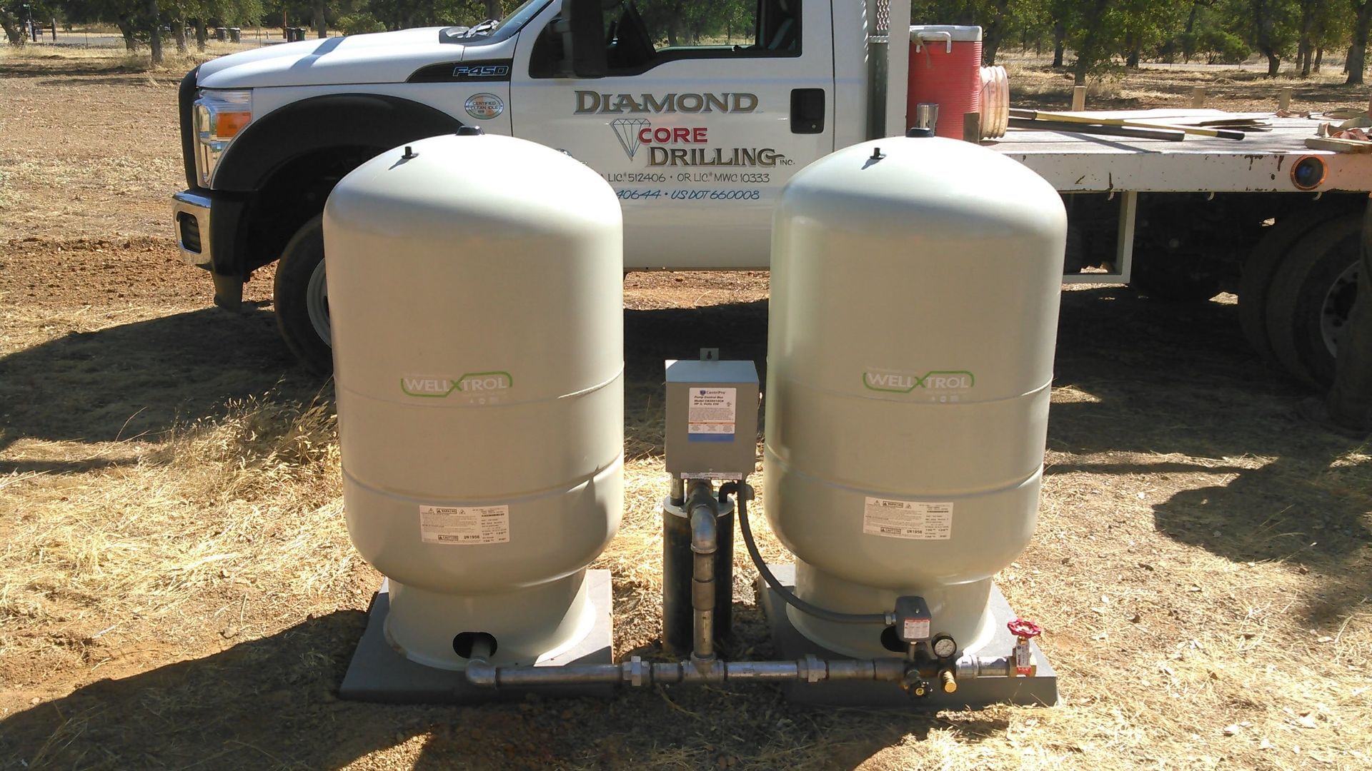 Installation Of Water Pump — Shasta Lake, CA — Diamond Core Drilling, Inc.