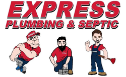 Express Plumbing & Septic logo Express Plumbing & Septic logo