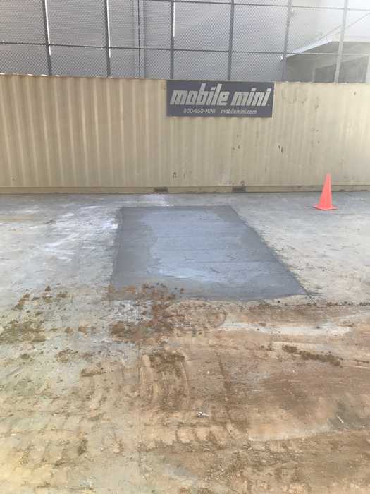 Newly Applied Cement — McDonough, GA — Express Plumbing & Septic